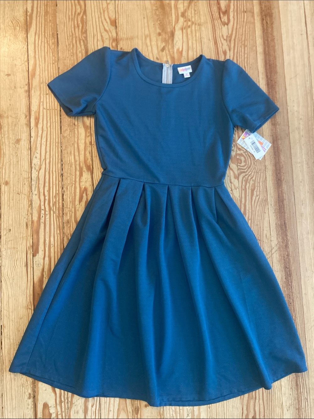 LuLaRoe Teal Fit & Flare Dress